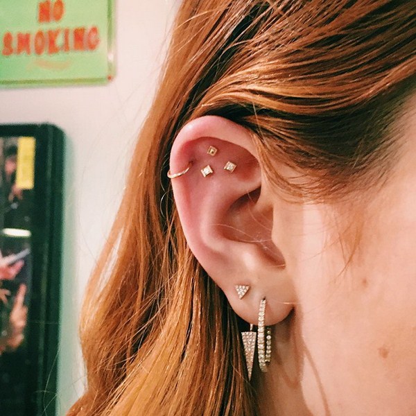 Piercings d'oreille: idées et variations de tendance sur des piercings d'oreille