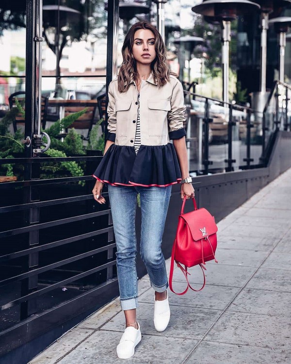 Vestes et vestes tendance de la saison pour femme: photos