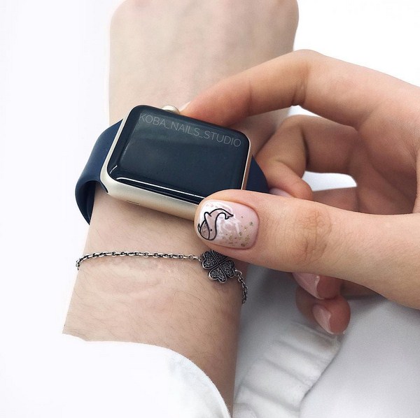 Nouveautés de manucure avec dessins: de magnifiques photos de l'idée du nail art avec une photo