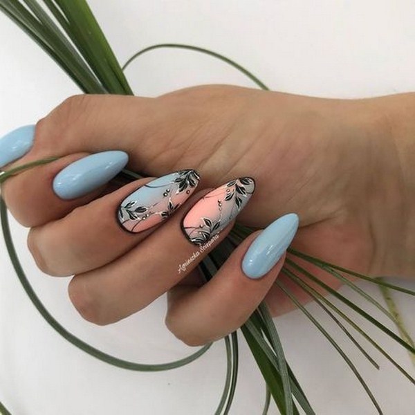 Nouveautés de manucure avec dessins: de magnifiques photos de l'idée du nail art avec une photo