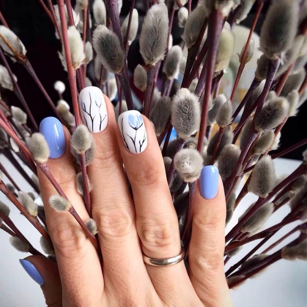 Nouveautés de manucure avec dessins: de magnifiques photos de l'idée du nail art avec une photo