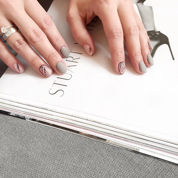 Nouveautés de manucure avec dessins: de magnifiques photos de l'idée du nail art avec une photo