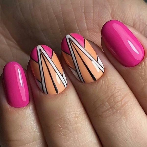 Nouveautés de manucure avec dessins: de magnifiques photos de l'idée du nail art avec une photo