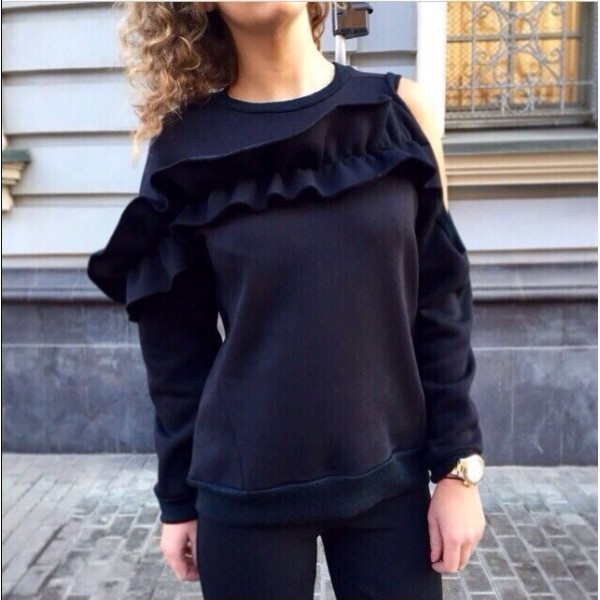 Looks à la mode avec des sweat-shirts: nouvelles photo