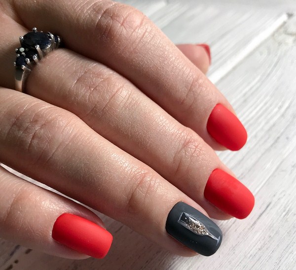 Idées de conception d'ongles à la mode pour la nouvelle année 2024: photos