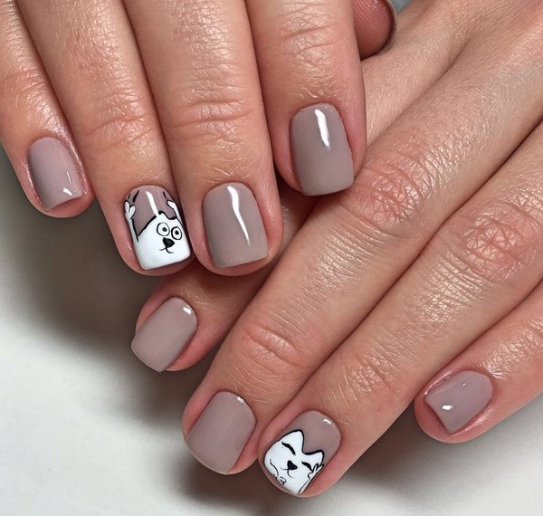 De superbes nouveaux designs d'ongles d'hiver: plus de 80 exemples de photos