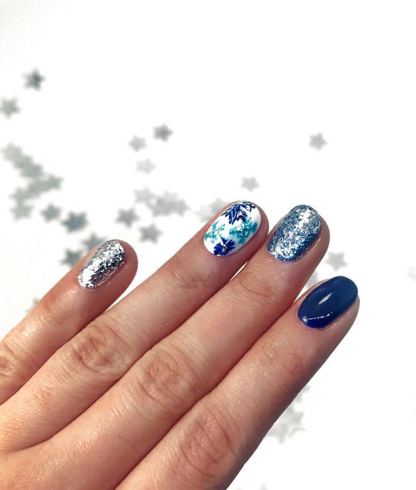 De superbes nouveaux designs d'ongles d'hiver: plus de 80 exemples de photos