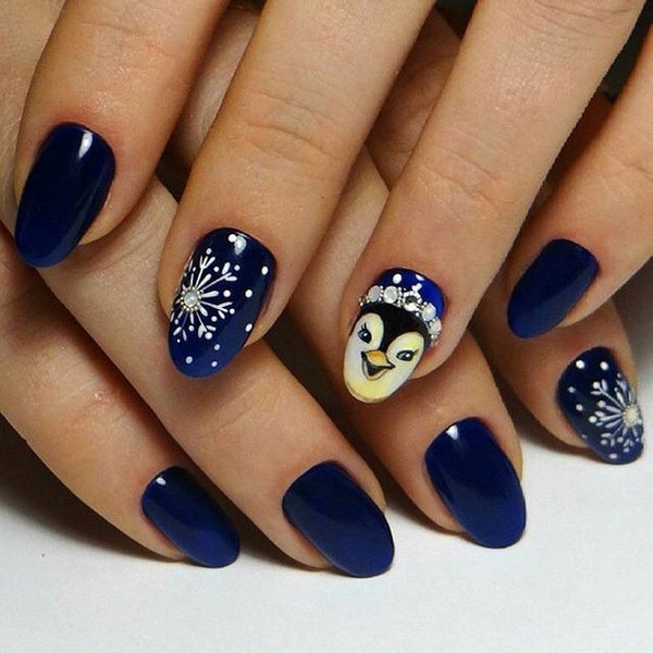 De superbes nouveaux designs d'ongles d'hiver: plus de 80 exemples de photos