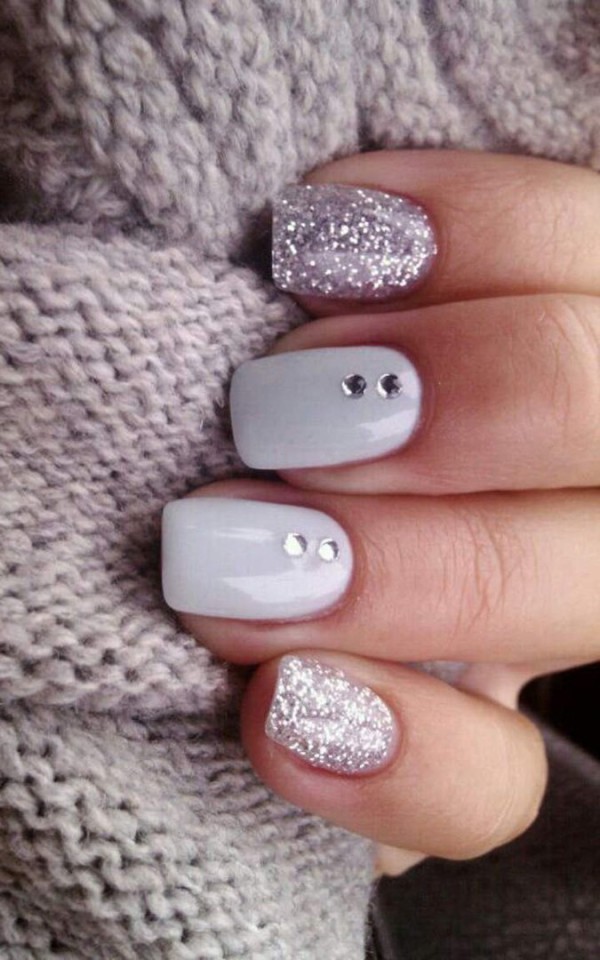 De superbes nouveaux designs d'ongles d'hiver: plus de 80 exemples de photos