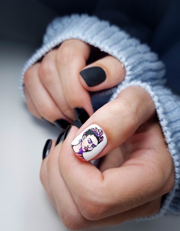 De superbes nouveaux designs d'ongles d'hiver: plus de 80 exemples de photos