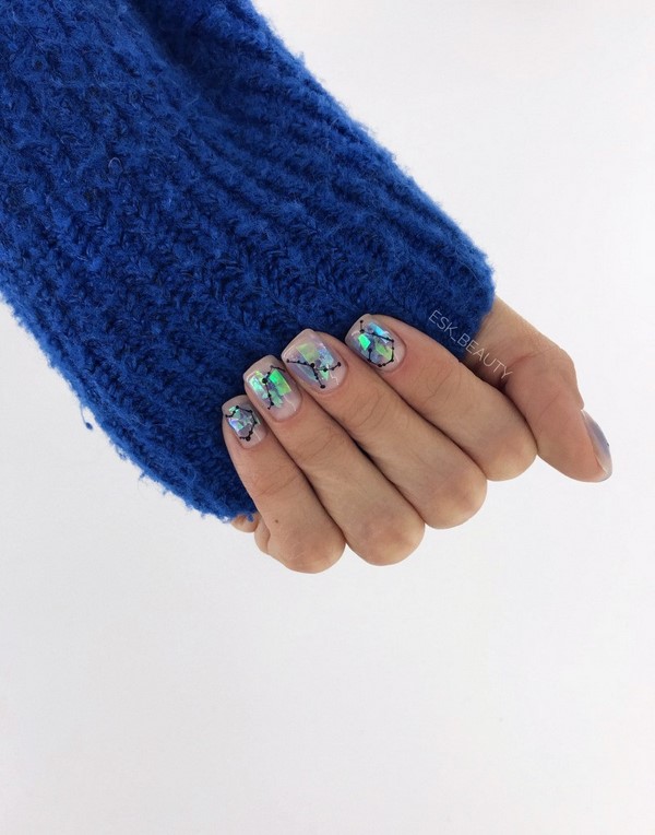 De superbes nouveaux designs d'ongles d'hiver: plus de 80 exemples de photos