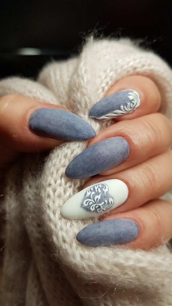 De superbes nouveaux designs d'ongles d'hiver: plus de 80 exemples de photos