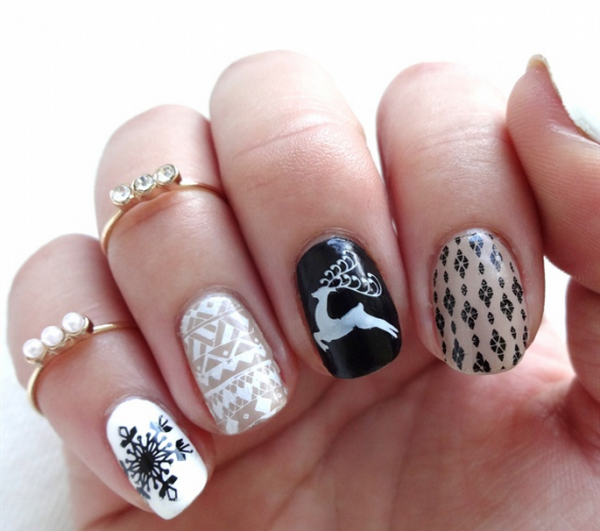 De superbes nouveaux designs d'ongles d'hiver: plus de 80 exemples de photos