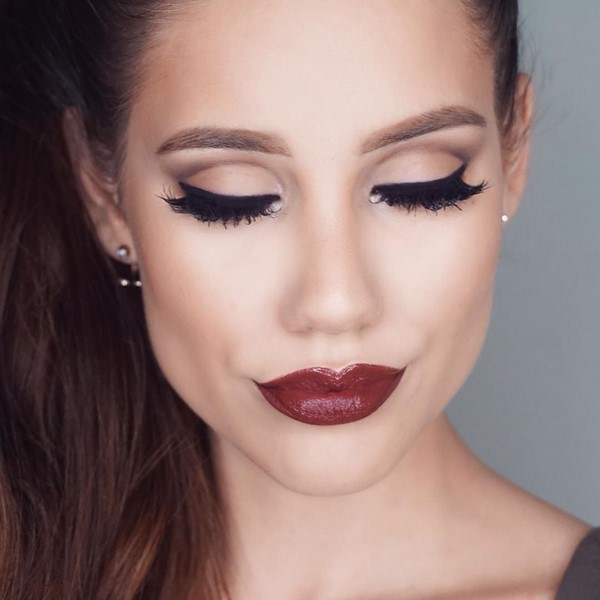 Maquillage brillant pour le Nouvel An 2024: les meilleures idées photo pour le maquillage du Nouvel An