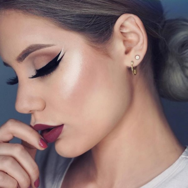 Maquillage brillant pour le Nouvel An 2024: les meilleures idées photo pour le maquillage du Nouvel An