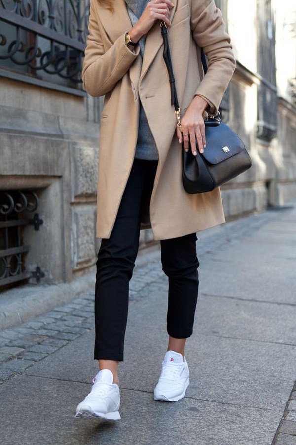 Tendances mode pour les sneakers: avec quoi porter des sneakers - voir photo