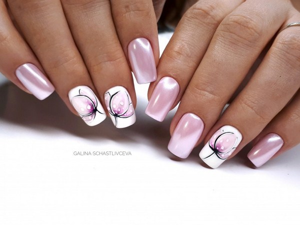 Manucure de mariage de la mariée: options de conception d'ongles luxueuses