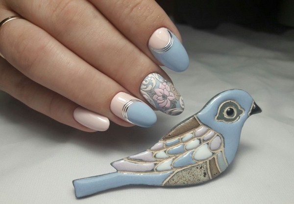 Manucure de mariage de la mariée: options de conception d'ongles luxueuses