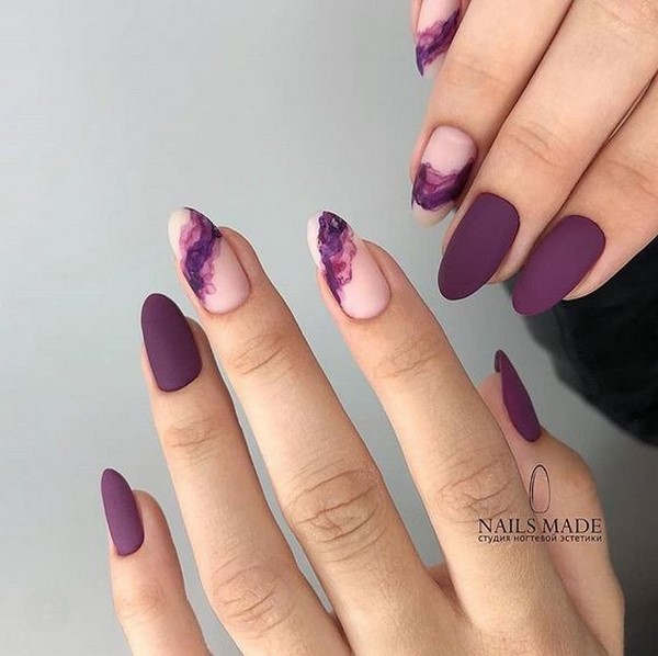 Nouveau vernis gel manucure: exemples intéressants de vernis gel design ongles sur la photo