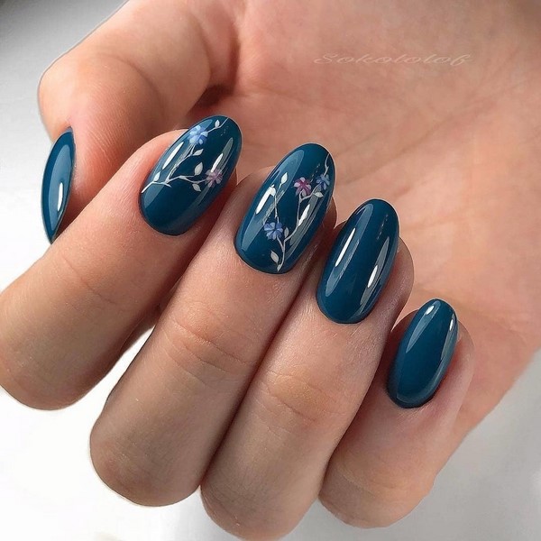 Nouveau vernis gel manucure: exemples intéressants de vernis gel design ongles sur la photo