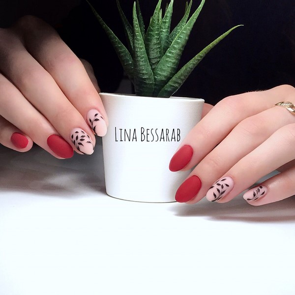 Nouveau vernis gel manucure: exemples intéressants de vernis gel design ongles sur la photo