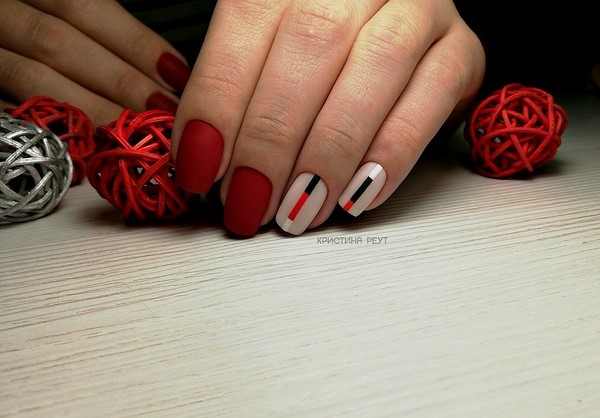 Nouveau vernis gel manucure: exemples intéressants de vernis gel design ongles sur la photo