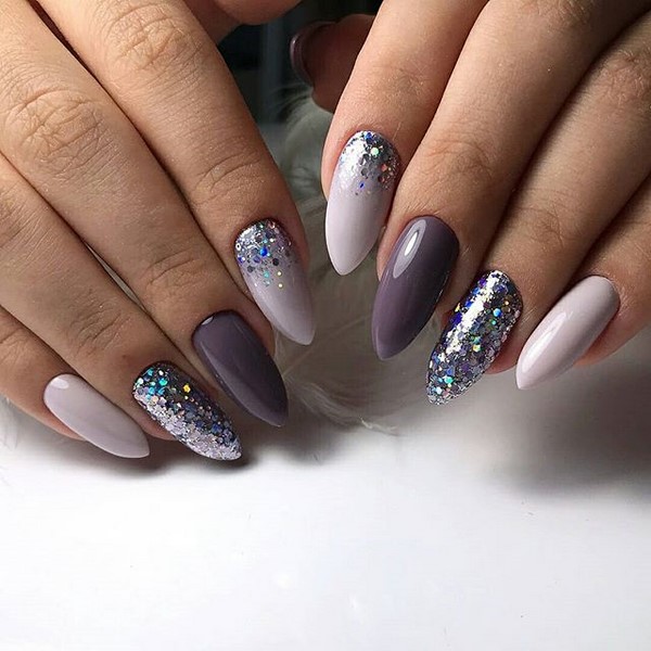 Nouveau vernis gel manucure: exemples intéressants de vernis gel design ongles sur la photo