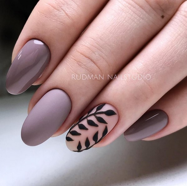 Nouveau vernis gel manucure: exemples intéressants de vernis gel design ongles sur la photo