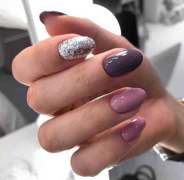 Nouveau vernis gel manucure: exemples intéressants de vernis gel design ongles sur la photo