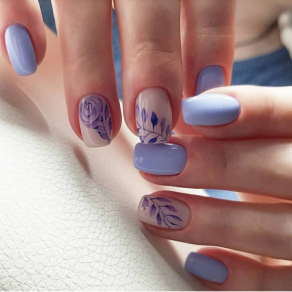 Nouveau vernis gel manucure: exemples intéressants de vernis gel design ongles sur la photo