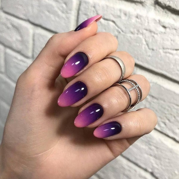 Nouveau vernis gel manucure: exemples intéressants de vernis gel design ongles sur la photo