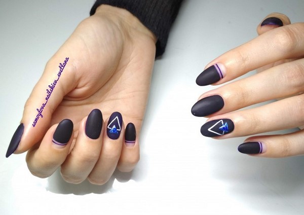 Nouveau vernis gel manucure: exemples intéressants de vernis gel design ongles sur la photo