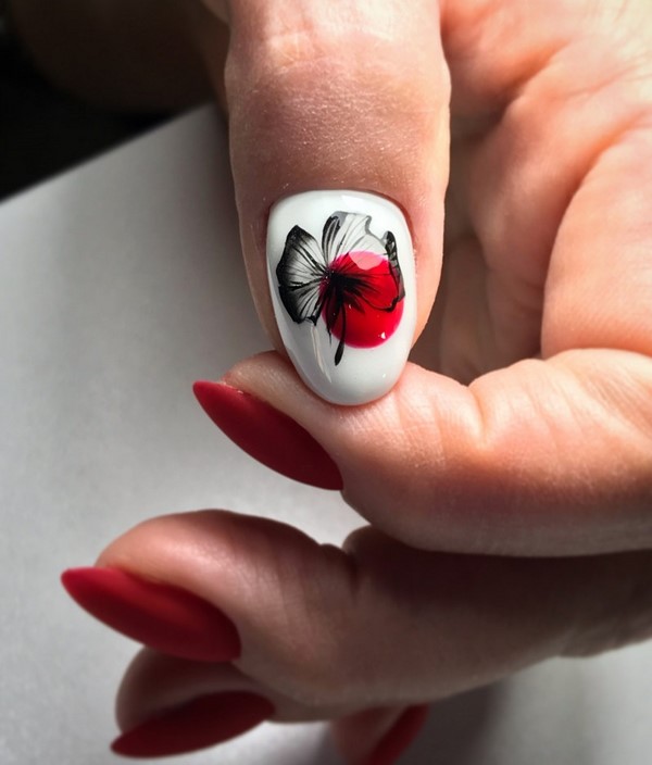 Nouveau vernis gel manucure: exemples intéressants de vernis gel design ongles sur la photo