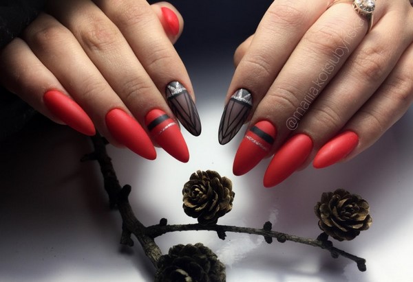 Nouveau vernis gel manucure: exemples intéressants de vernis gel design ongles sur la photo