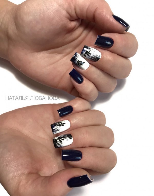 Nouveau vernis gel manucure: exemples intéressants de vernis gel design ongles sur la photo