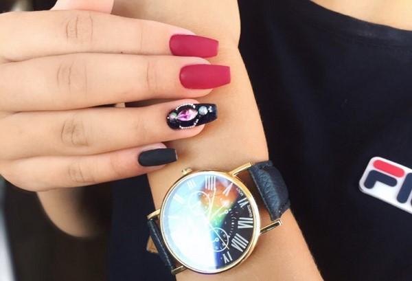 Nouveau vernis gel manucure: exemples intéressants de vernis gel design ongles sur la photo