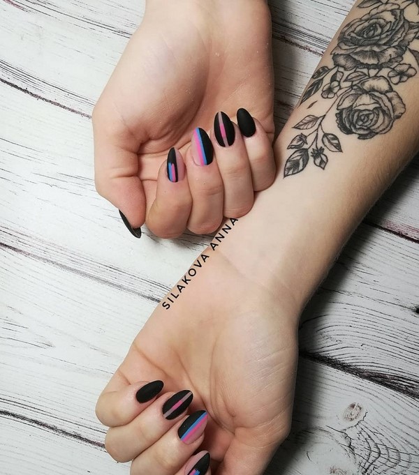 Nouveau vernis gel manucure: exemples intéressants de vernis gel design ongles sur la photo