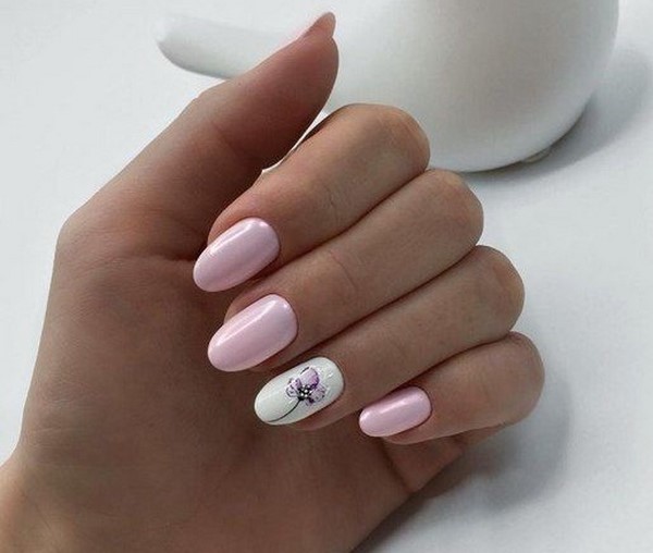 Nouveau vernis gel manucure: exemples intéressants de vernis gel design ongles sur la photo