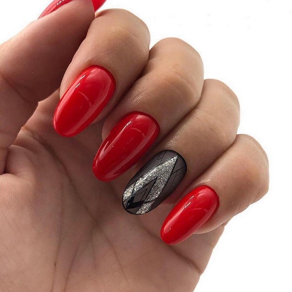 Nouveau vernis gel manucure: exemples intéressants de vernis gel design ongles sur la photo