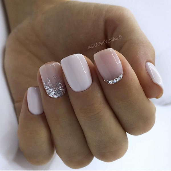 Nouveau vernis gel manucure: exemples intéressants de vernis gel design ongles sur la photo