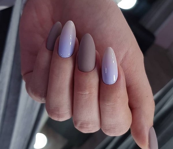 Nouveau vernis gel manucure: exemples intéressants de vernis gel design ongles sur la photo