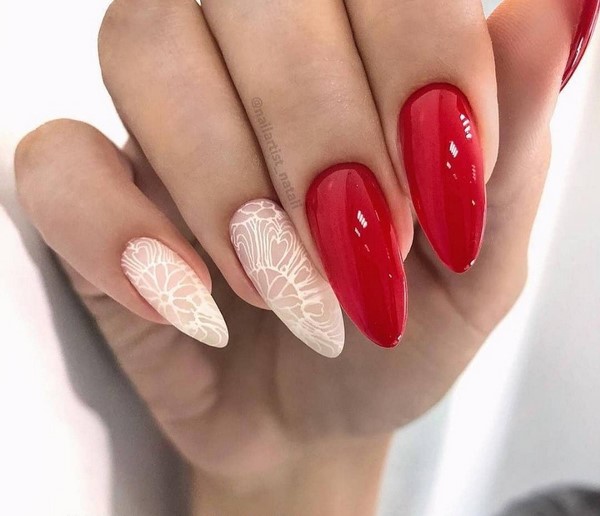 Nouveau vernis gel manucure: exemples intéressants de vernis gel design ongles sur la photo