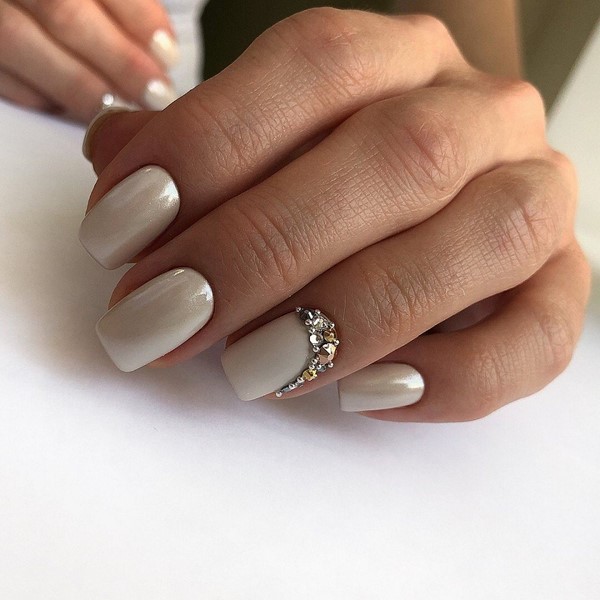 Nouveau vernis gel manucure: exemples intéressants de vernis gel design ongles sur la photo