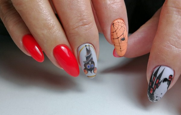 Belle manucure au design à la mode - les meilleures nouvelles de la photo