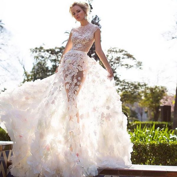 Robes de mariée de charme - nouvelles, modèles et styles de mode