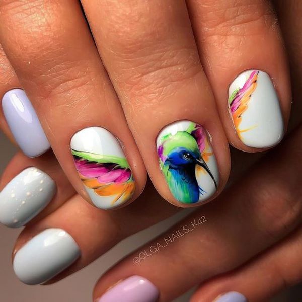 Idées colorées pour la conception des ongles d'été - Fashion Photo News