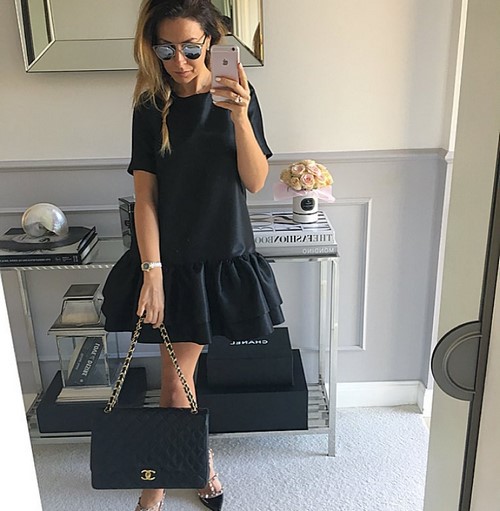 Selalunya pakaian trapeze yang sentiasa terkini: idea-idea foto, imej, trend