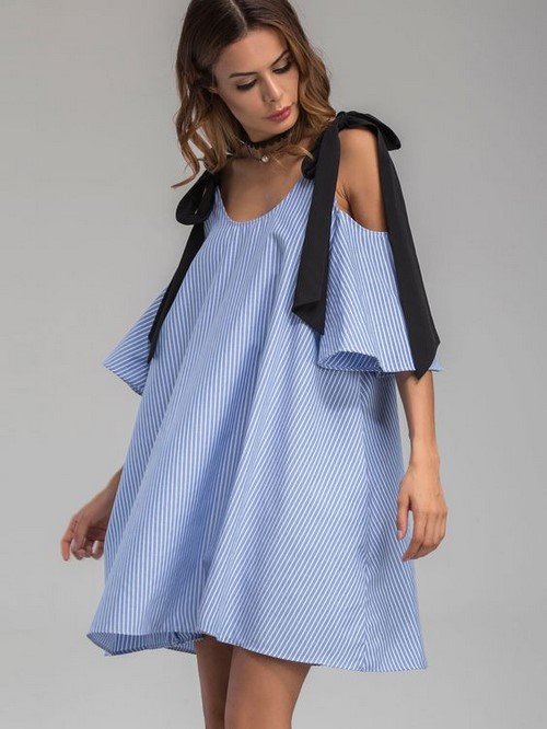 Selalunya pakaian trapeze yang sentiasa terkini: idea-idea foto, imej, trend