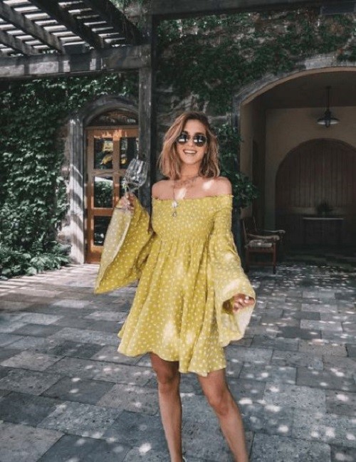 Selalunya pakaian trapeze yang sentiasa terkini: idea-idea foto, imej, trend