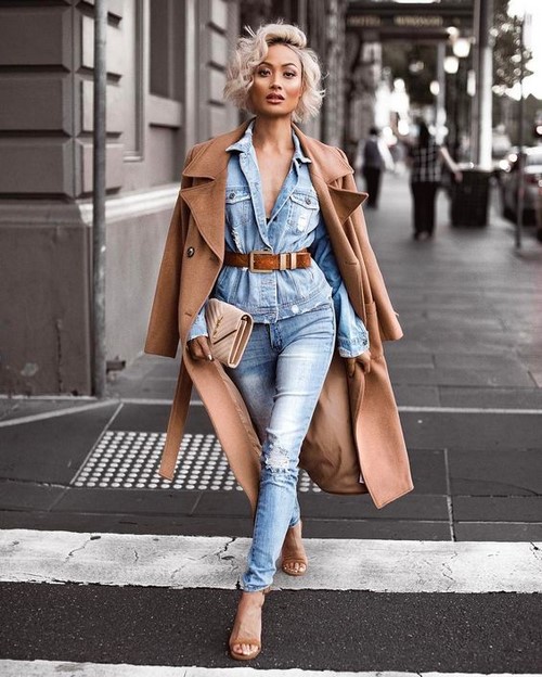 Jaquetes de denim: imprescindibles per a arcs demi-temporada i hivern